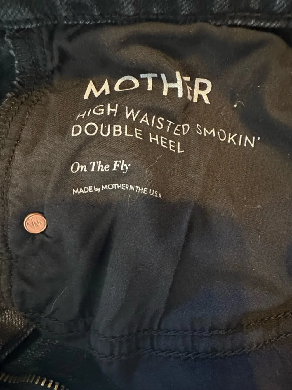 Consigning 9/19 MOTHER SUPERIOR Smokin' Double Heel Flare Jeans On The Fly
